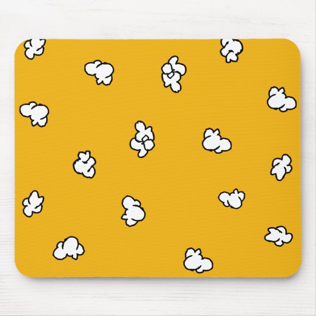 Alfombrilla De Ratón Cute Popcorn Clipart Popcorn Personalizados Images (Frente)