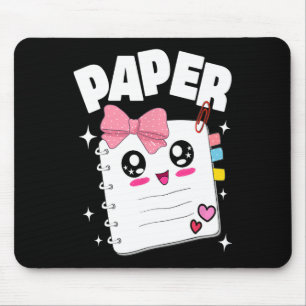 Alfombrilla De Ratón Cute Rock Paper Scissors Halloween Disfraces Niños
