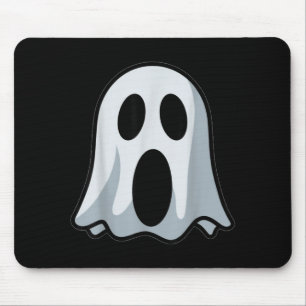 Alfombrilla De Ratón Cute Spooky Ghost Disfraz de Halloween Camiseta1