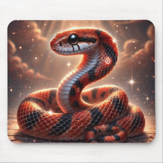 Alfombrilla De Ratón Cute Trendy Agkistrodon Contortrix Anime Mousepad