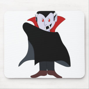 Alfombrilla De Ratón Cute Vampire Disstume de Halloween