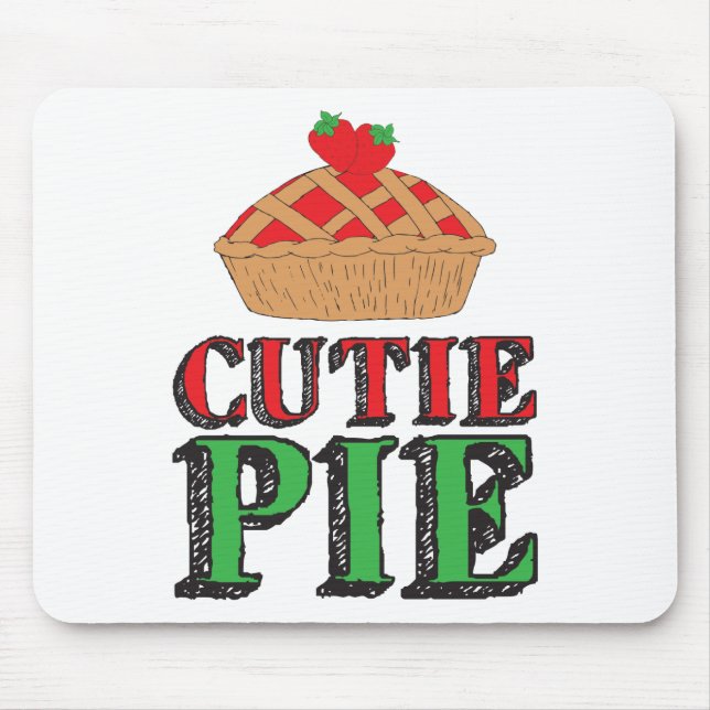 Alfombrilla De Ratón Cutie Pie Sweet Stuts Strawberry Cutiepies (Frente)