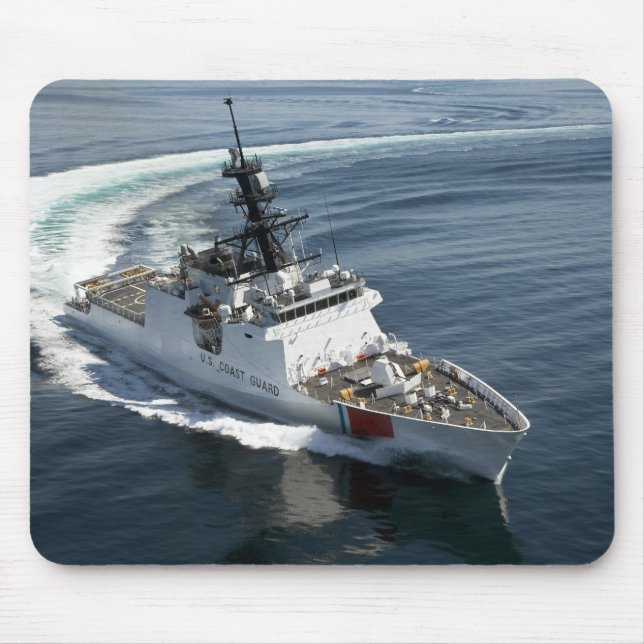 Alfombrilla De Ratón Cutter Waesche 2 de la Guardia Costera de Estados  (Frente)