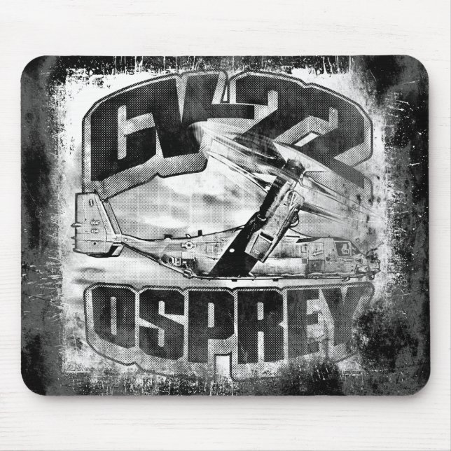 Alfombrilla De Ratón CV-22 OSPREY Mouse Pad Mousepad (Frente)