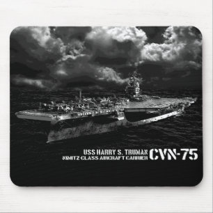 Alfombrilla De Ratón CVN-75 Harry S. Truman Mousepad