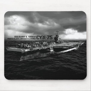 Alfombrilla De Ratón CVN-75 Harry S. Truman Mousepad