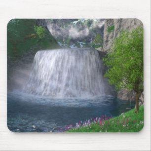 Alfombrilla De Ratón Cwm Waterfall Mousepad