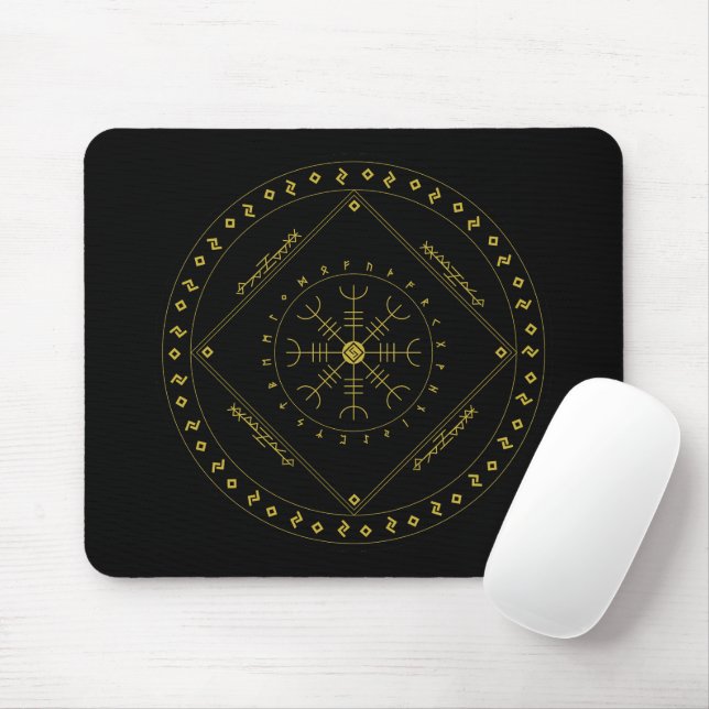 Alfombrilla De Ratón Cycles Mouse Pad (Con ratón)