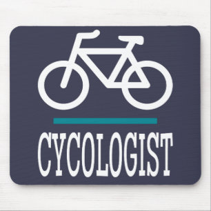 Alfombrilla De Ratón CYCOLOGIST Bicicleta Ciclismo Novedad divertida