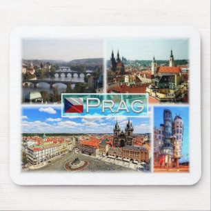 Alfombrilla De Ratón CZ República Checa - Praga - Prag - Praha -