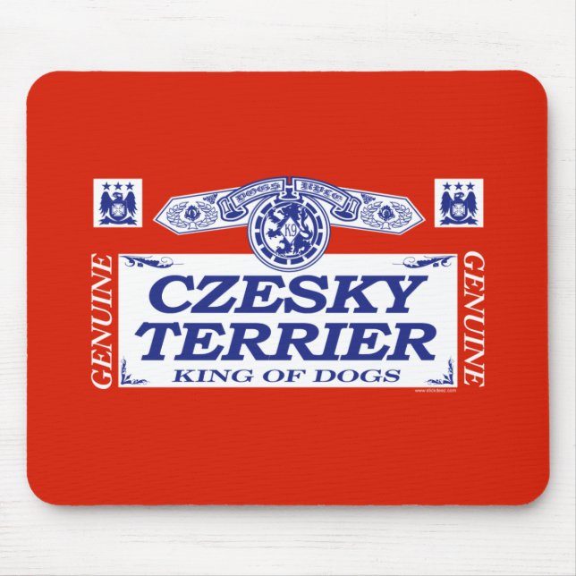 Alfombrilla De Ratón Czesky Terrier (Frente)