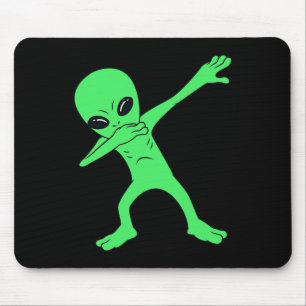 Alfombrilla De Ratón Dabbing Alien Halloween Diversión Dab Niños Chica