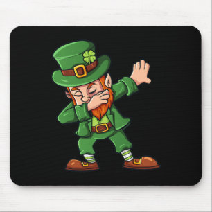 Alfombrilla De Ratón Dabbing Leprechaun St Patrick's Day Dab Boys Chica