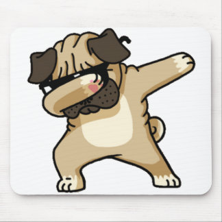 Alfombrilla De Ratón Dabbing Pug