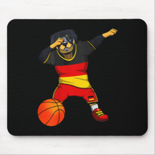 Alfombrilla De Ratón Dabbing Rottweiler Alemania Jersey Alemán Sketll L