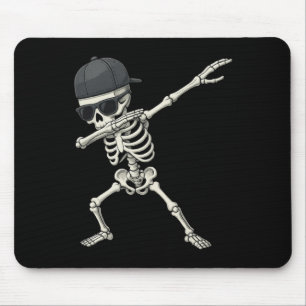 Alfombrilla De Ratón Dabbing Skeleton Pirate Niños Halloween Jolly Roge