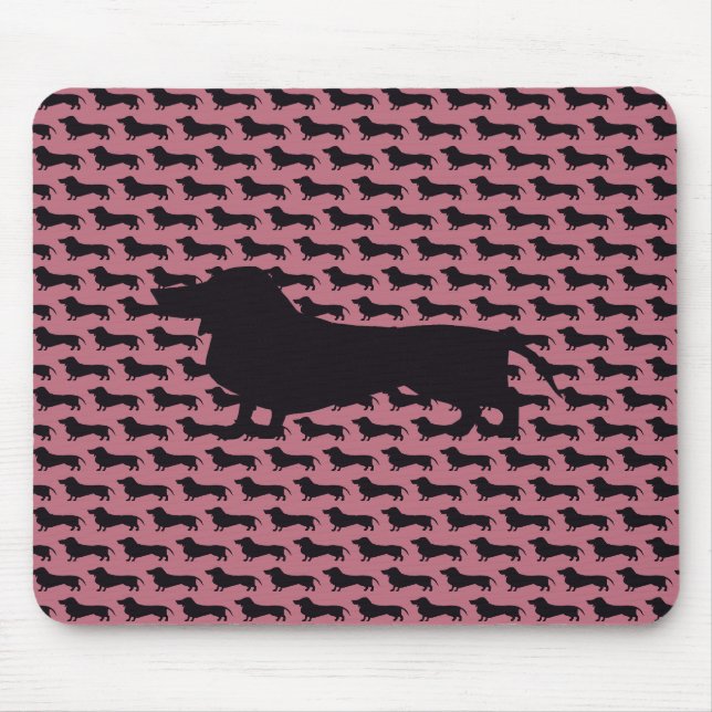 Alfombrilla De Ratón Dachshund (Frente)