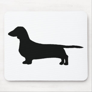 Alfombrilla De Ratón Dachshund bajo