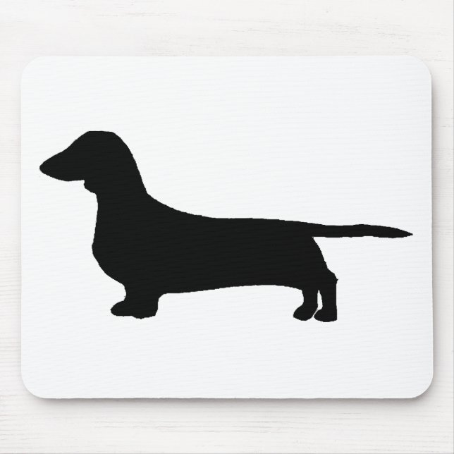 Alfombrilla De Ratón Dachshund bajo (Frente)