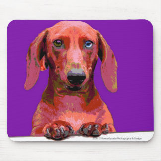 Alfombrilla De Ratón Dachshund del ARTE POP