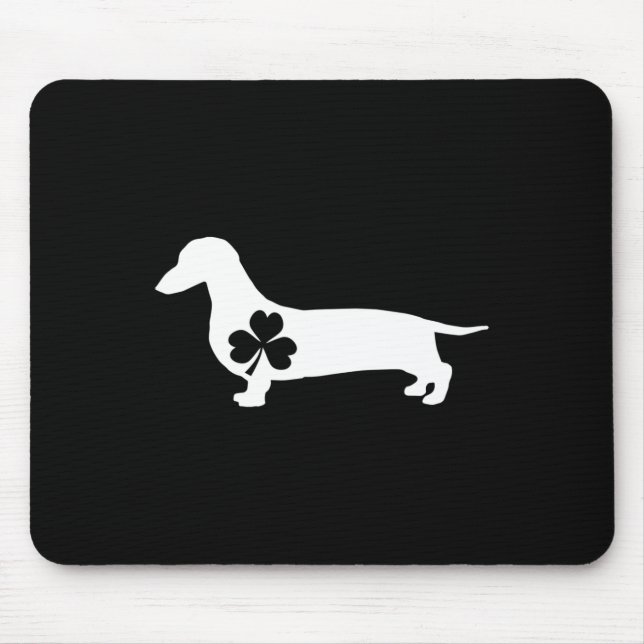 Alfombrilla De Ratón Dachshund Leprechaun St Patricks Día Regalos de pe (Frente)