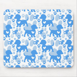 Alfombrilla De Ratón Dachshund Love Dog Mousepad