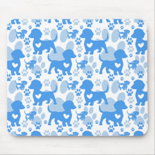 Alfombrilla De Ratón Dachshund Love Dog Mousepad