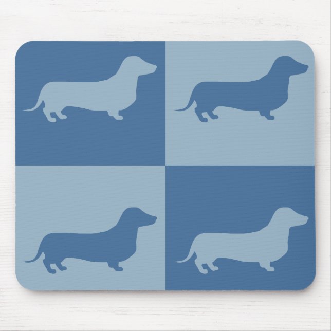 Alfombrilla De Ratón Dachshund Mousepad (Frente)