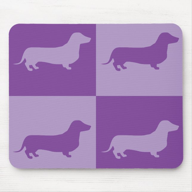 Alfombrilla De Ratón Dachshund Mousepad (Frente)
