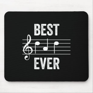 Alfombrilla De Ratón Dad Ever Music Notes Funny Fathers Day Gift