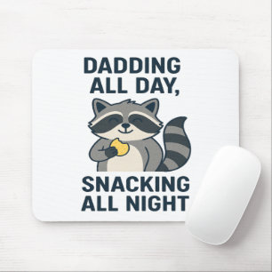 Alfombrilla De Ratón Dadding All Day, Snacking All Night