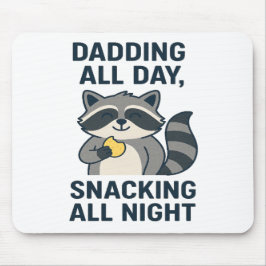 Alfombrilla De Ratón Dadding All Day, Snacking All Night