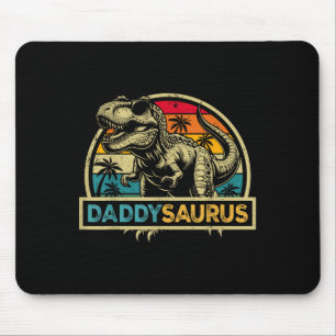 Alfombrilla De Ratón Daddysaurus T Rex Dinosaur Daddy Saurus Family Mat