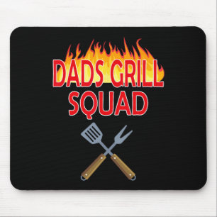 Alfombrilla De Ratón Dads Grill Squad Funny Bbq Día del Padre