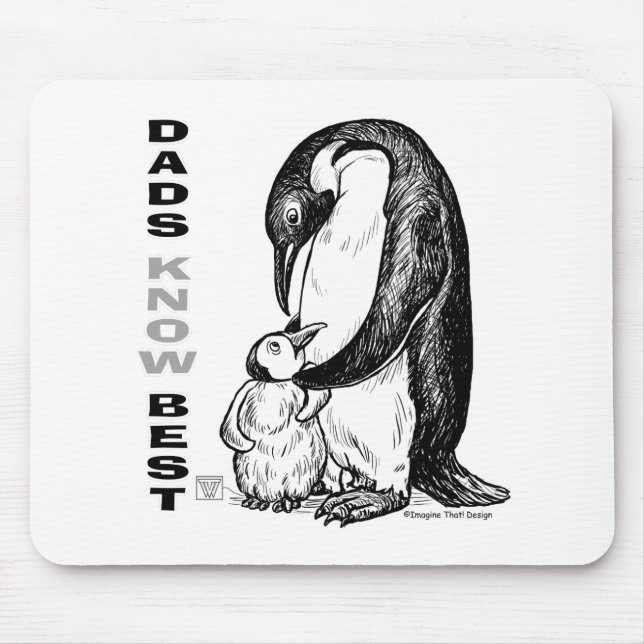 Alfombrilla De Ratón Dads Know Best (Frente)