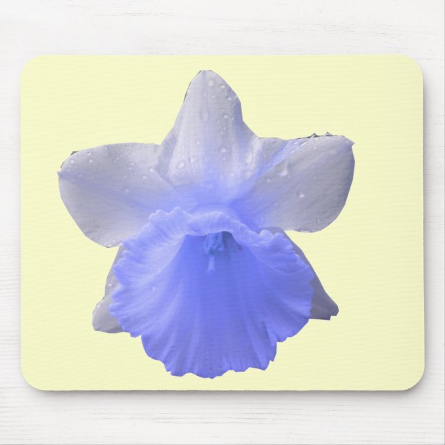 Alfombrilla De Ratón Daffodil Blue Mousepad (Frente)