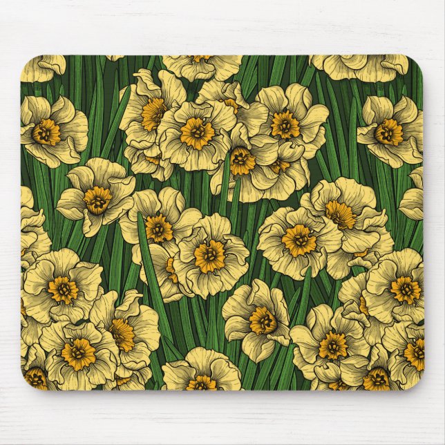 Alfombrilla De Ratón Daffodil garden (Frente)