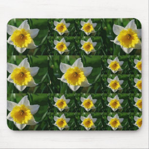 Alfombrilla De Ratón Daffodil Tic Tac Toe