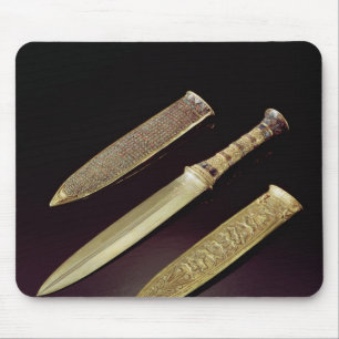 Alfombrilla De Ratón Daga y envoltura del oro