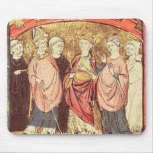 Alfombrilla De Ratón Dagobert I, rey de las cartas francas que reciben