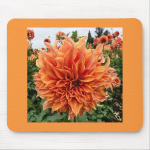 Alfombrilla De Ratón Dahlia de Peach de Sherwood