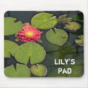 Alfombrilla De Ratón Dahlia En Pond