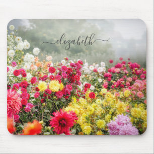 Alfombrilla De Ratón Dahlia Field Mousepad