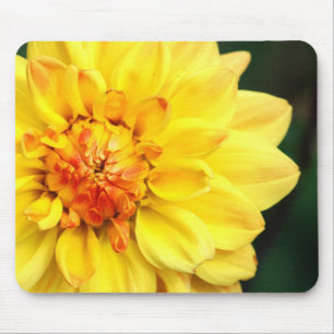 Alfombrilla De Ratón Dahlia Mousepad amarillo