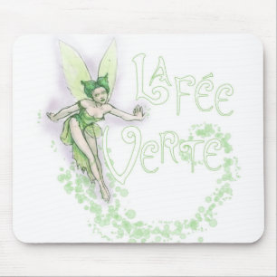 Alfombrilla De Ratón Dainty Absinthe La Fee Verte III