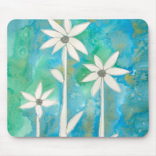 Alfombrilla De Ratón Dainty Daisies I (Frente)