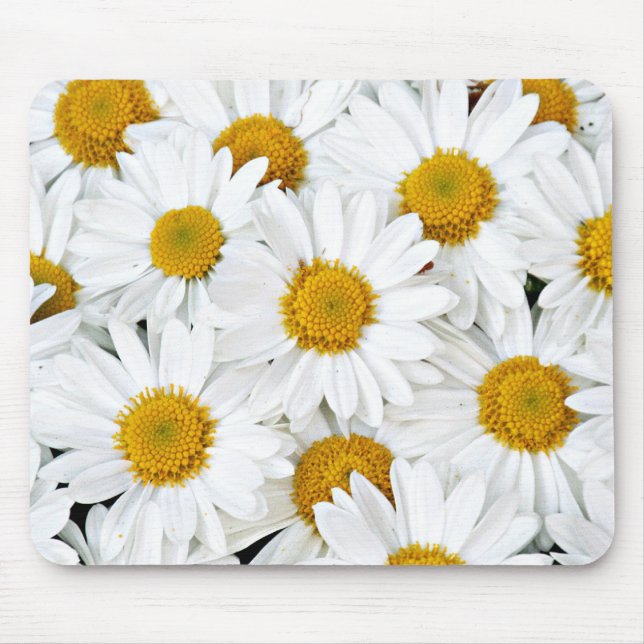 Alfombrilla De Ratón Daisies (Frente)