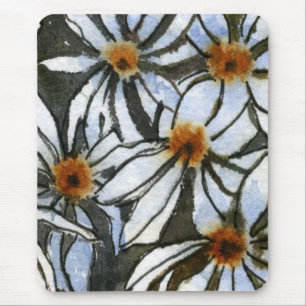 Alfombrilla De Ratón "Daisy #2" Mousepad floral