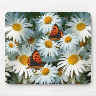 Alfombrilla De Ratón DAISY AND BUTTERFLY ~  Mousepad