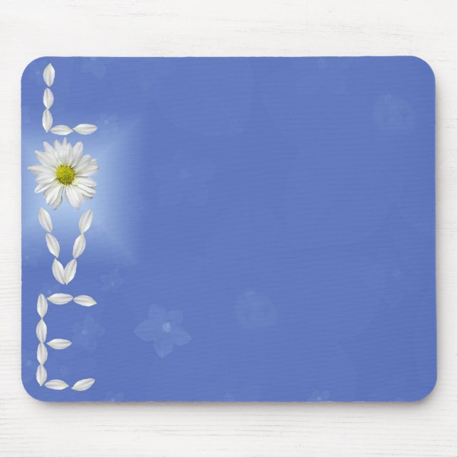 Alfombrilla De Ratón Daisy Blue (Frente)